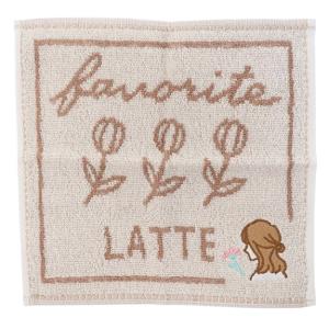 ハンドタオル Favorite Latte 抗菌...の商品画像