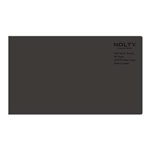 日本能率協会 ノート NOLTY ノート 方眼マトリクス 横型スリム ブラック NTBNT3201