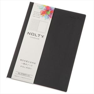 日本能率協会 高品質ノート NOLTY ノート アシンメトリー A5 ブラック NTBNT1101