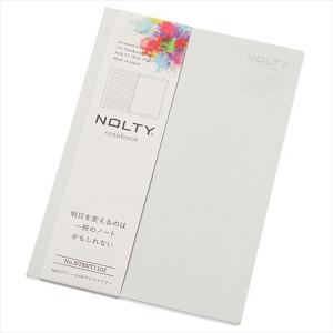 日本能率協会 高品質ノート NOLTY ノート アシンメトリー A5 グレー NTBNT1102