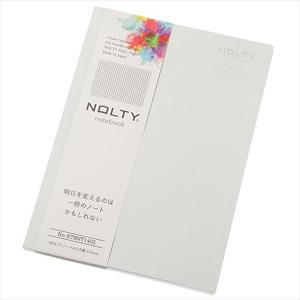 日本能率協会 高品質ノート NOLTY ノート 方眼3.5mm A5 グレー NTBNT1402