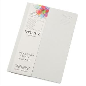 日本能率協会 高品質ノート NOLTY ノート アシンメトリー B6 グレー NTBNT2102