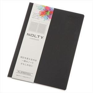 日本能率協会 高品質ノート NOLTY ノート ログタイプ B6 ブラック NTBNT2201