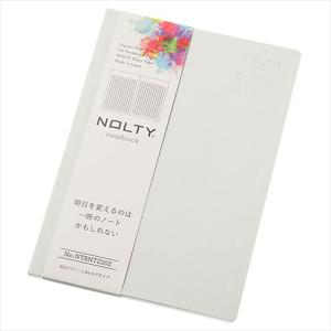 日本能率協会 高品質ノート NOLTY ノート ログタイプ B6 グレー NTBNT2202