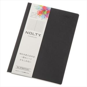 日本能率協会 高品質ノート NOLTY ノート 横罫6.0mm B6 ブラック NTBNT2301
