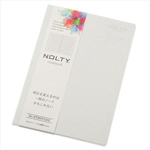 日本能率協会 高品質ノート NOLTY ノート 横罫6.0mm B6 グレー NTBNT2302
