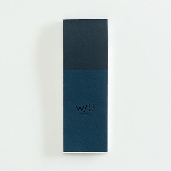 ナカバヤシ メモ ＷＵＡ６スリムメモネイビーブラック A6スリム ネイビーブラック WU-A601-...