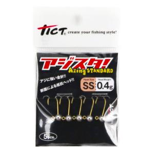 ジグヘッド TICT ティクト アジスタ! Sサイズ 0.4g｜mini-s