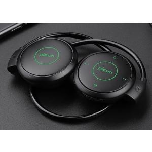 Picun-bluetoothワイヤレスヘッドt6,防水スポーツイヤホン,mp3ヘッド,ノイズリダクション,tfカードホルダー