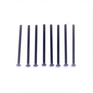 ノーブランド ステンレス皿ビス 30mm ブラック 8本入り