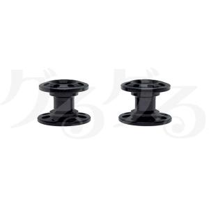 ノーブランド 軽量2段アルミローラー 13-12mm 穴開きタイプ