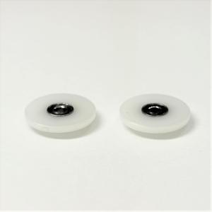 ノーブランド スタビローラー 13mm ホワイト 2個セット