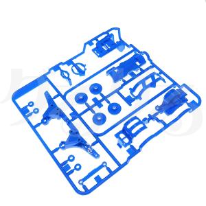 ミニ四駆 タミヤ 95555 2mmアルミロックナット （パープル5個） : グる