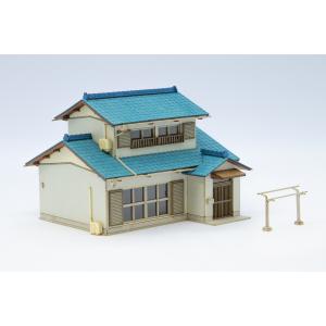 Nゲージ 看板建築の角店1 銅板 左 鉄道模型 ストラクチャー ジオタウン
