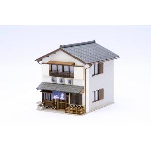 さんけい 1/ 150 たばこ屋 なつかしのジオラマシリーズ(MP03-39)組立
