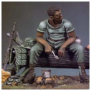 現用アメリカ軍 黒人兵 ベトナム戦争 1970年 Black G I Vietnam