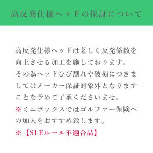 【高反発加工/CT値335/ヘッドスピード39...の詳細画像5