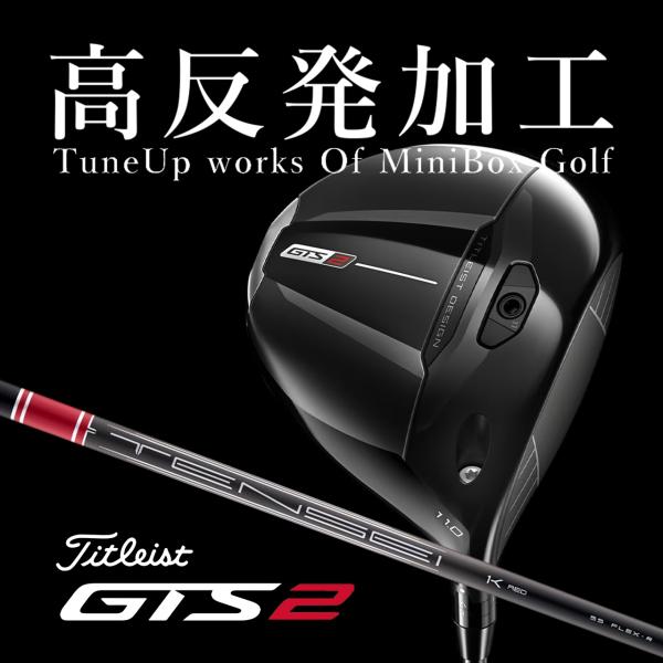 【高反発加工/CT値350/ヘッドスピード38m/s未満】タイトリスト GTS2 11.0°/MIT...