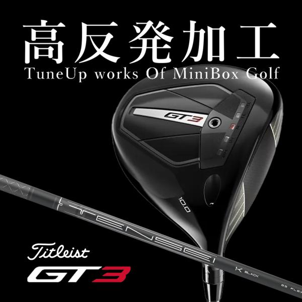 【高反発加工/CT値318/ヘッドスピード44m/s未満】タイトリスト GT3 10.0°/MITS...