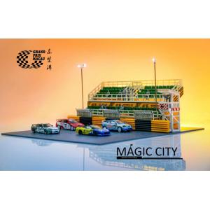 MAGIC CITY ジオラマ GT0001 マカオグランプリ ギアサーキット 観戦スタンド ※1/64スケールの商品画像