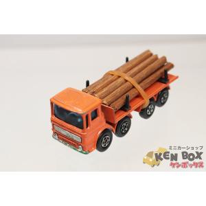 MATCHBOX マッチボックス  材木運搬トラック チップ/キズ/ホイールメッキ落ち 箱無し 英国製 現状渡し｜minicar-kenbox