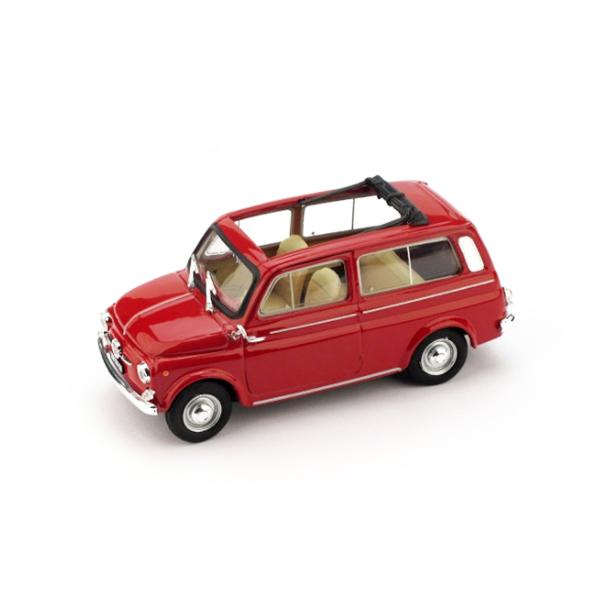 新品未開封 S=1/43 brumm ブルム R424-02 Fiat フィアット 500 Giar...