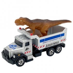 トミカ ダイナソーカーゴトラック Amazon | USJ 公式 トミカ ジュラシックワールド 恐竜 運搬