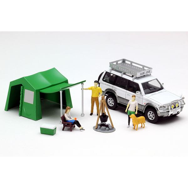 TOMYTEC ジオコレ64 #カースナップ 01a　キャンプ