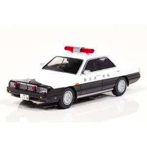 レイズ H7438801 日産 セドリックシーマ(FY31)パトロールカー1988 静岡県警察高速道路交通警察隊車両｜minicar-kenbox