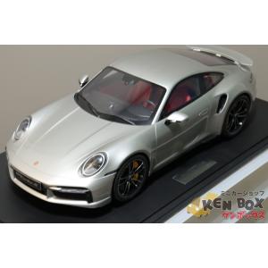 京商　1/8スケール　GT SPIRIT　GTS801801　Porsche ポルシェ 911(992.1) ターボ S 2020 (シルバー)