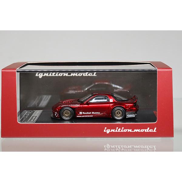ignition model 1407 Rocket Bunny RX-7 (FD3S) Red M...