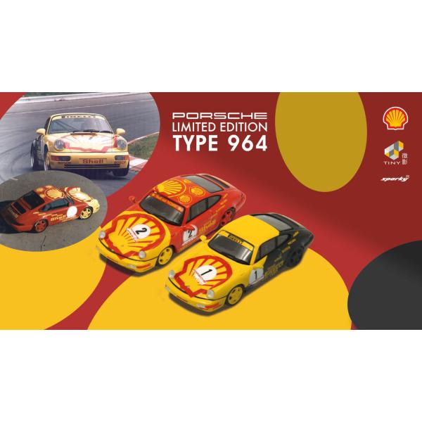 sparky　SHELL PORSCHE 911 (964) #1/#2 SET PORSCHE 9...