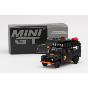 MINI GT ランドローバー ディフェンダー (チェイスカー) MINI GT 1/64 (ダイキャスト製) ランドローバー ディフェンダー 110