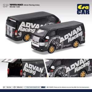 Tiny ATC43179 トヨタ ハイエース Advan ※約1/64スケール : ミニカー