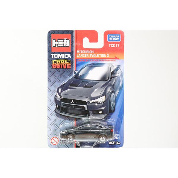 トミカ　TCD17　三菱ランサーエボリューションX(黒)　TOMICA COOL DRIVE