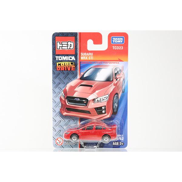 トミカ　TCD23　スバルWRX STI(赤)　TOMICA COOL DRIVE
