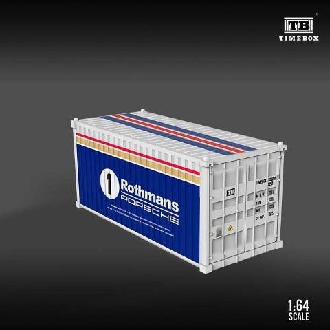 TimeBox　コンテナ 20ft container Rothmans ※1/64スケール