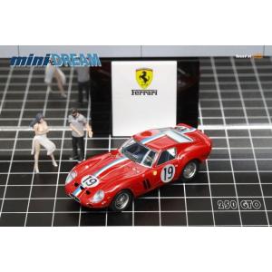 miniDream　フェラーリ 250 GTO Red #19 ※1/64スケール・フィギュアなし