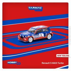 ターマックワークス 1/64 ルノー 5 サンク ターボ #11 Costa Brava