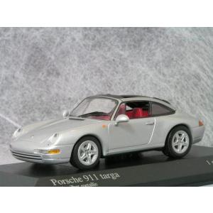 ● 1/43 ポルシェ 911 ( 993  ) タルガ 〓 シルバー / 空油冷最後のポルシェ / 〓 Porsche｜ミニカー オリーブ Yahoo!店