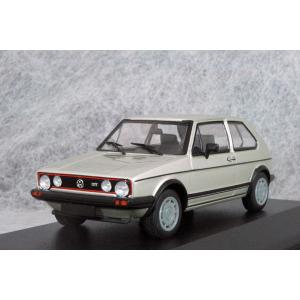 ミニチャンプス 1/43 VW ゴルフ GTI 2ドア 1985 ホワイト