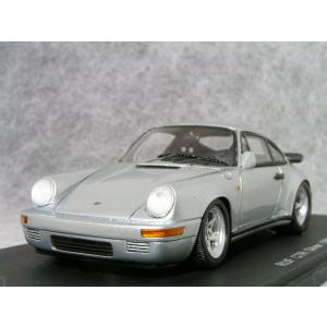 Amazon.co.jp: 1/43 ルーフ ポルシェ 930 CTR/シルバー RUF