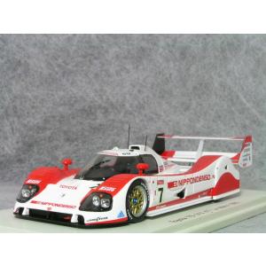 ● 1/43 トヨタ 〓 TS 010 #7 1992年 ルマン / 片山右京 〓 TOYOTA