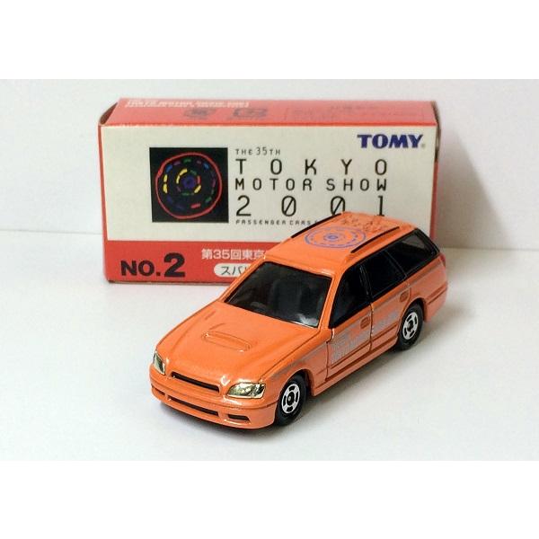 新品　トミカ　第35回東京モーターショー開催記念トミカ　No.2　レガシィツーリングワゴン　2001...