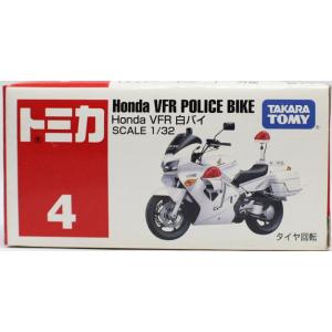 新品　トミカ No.4 Honda VFR800 白バイ (箱) 240001009574