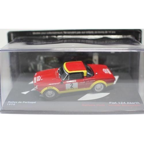 新品 1/43 デアゴスティーニ ラリーカーコレクション フィアット 124 アバルト  1974 ...