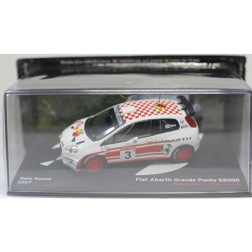 新品 1/43 デアゴスティーニ ラリーカーコレクション フィアット アバルト グランド プントS2...