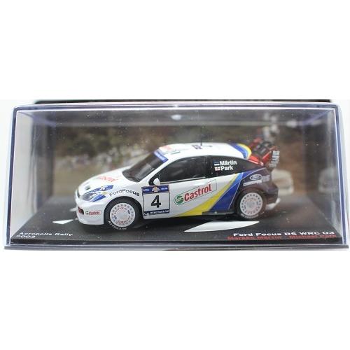 新品 1/43 デアゴスティーニ ラリーカーコレクション フォード フォーカス RS WRC 03 ...