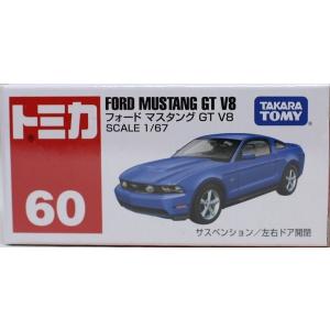 新品　トミカ No.60 フォード マスタング GT V8 箱 240001018784｜minicars
