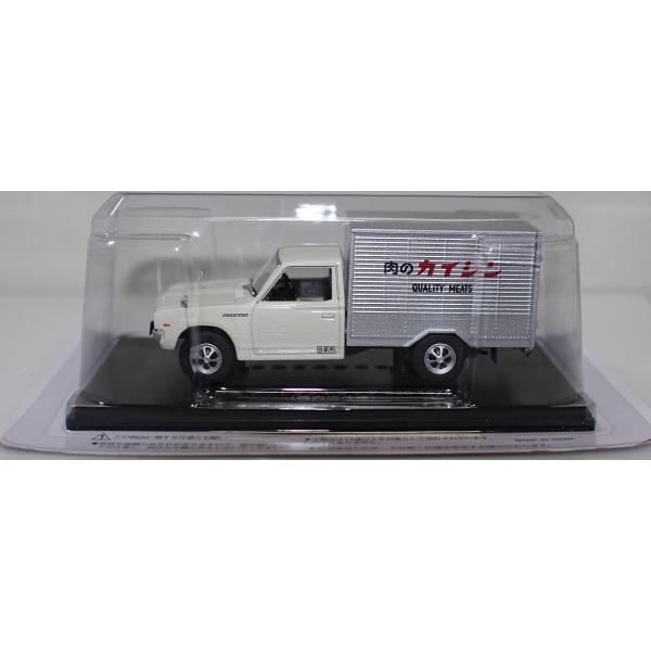 新品 1/43　懐かしの商用車コレクション　日産　ダットサントラック　620（精肉店仕様）1975 ...